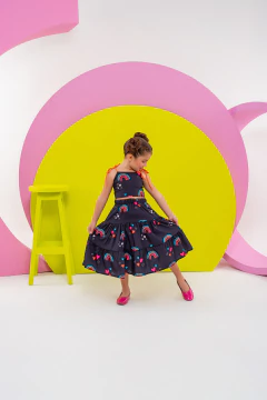 Combinadinho midi babi black - Marias - MODA PARA MENINAS