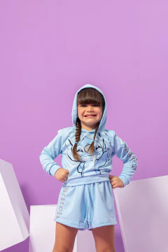 Combinadinho moletinho Maitê (Stich Azul) na internet