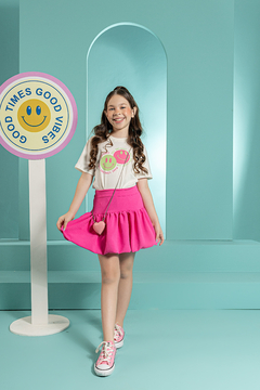 Combinadinho balone smille rosa - loja online