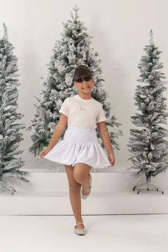 Combinadinho Tee love branco - comprar online