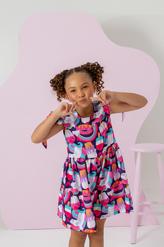 Macaquinho Fernanda (Unicornio) - Marias - MODA PARA MENINAS