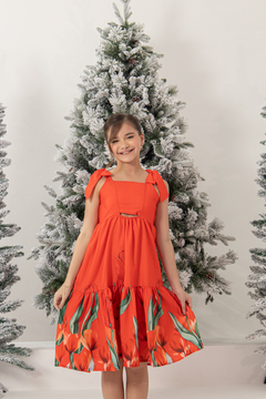 Vestido Beatriz Barrado (Vermelho) na internet
