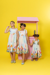 Vestido Beatriz Barrado (Floral)