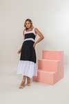 Vestido MÃE Bicolor (Preto/Branco) - comprar online