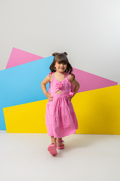Imagem do Vestido Maria Flor (Rosa)