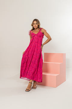Imagem do Vestido MÃE Bianca (Pink)