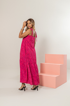 Vestido MÃE Bianca (Pink) - Marias - MODA PARA MENINAS