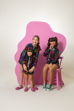 Combinadinho Bomber Gabi (Preto Colors) - comprar online