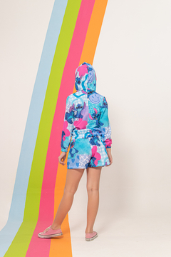 Combinadinho Bomber Gabi (Stitch Azul/Rosa) - loja online