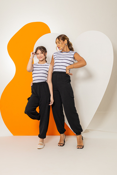 Combinadinho MÃE Jamilly (Preto) - Marias - MODA PARA MENINAS