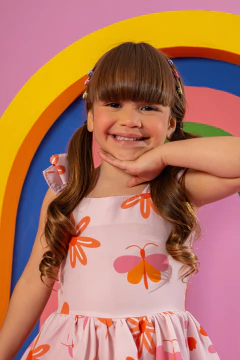 Vestido Tamiris (Rosê) - Marias - MODA PARA MENINAS