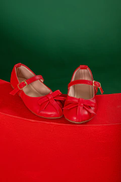 Sapatilha Jessica Laço (Vermelho) - comprar online