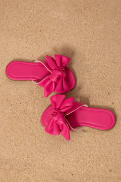 Rasteirinha Laço (Pink) - Marias - MODA PARA MENINAS