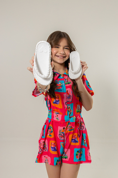 Sandália Nuvem Branca - Marias - MODA PARA MENINAS