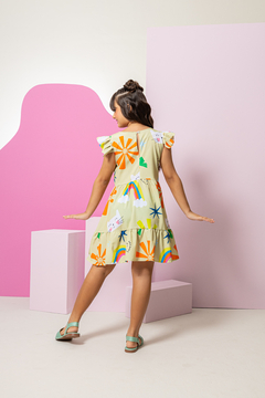 Vestido Yasmin (Yellow) - loja online
