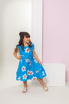 Vestido Laura (Margaridas) - loja online
