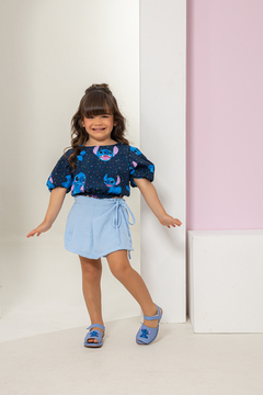 Combinadinho Kelly (Stitch Azul) - comprar online