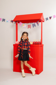 Combinadinho Yasmin (Vermelho) - loja online