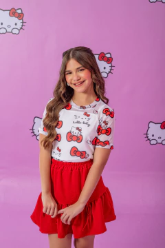 Combinadinho Tule (Hello Kitty Vermelho) na internet
