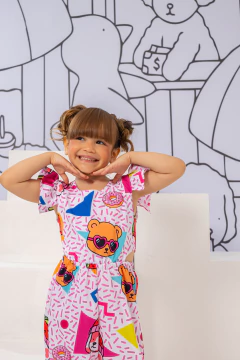 Macaquinho Hanna (Bobbie Goods Confete) - Marias - MODA PARA MENINAS