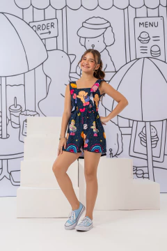 Macaquinho Jessica (Bobbie Goods Confete) - Marias - MODA PARA MENINAS