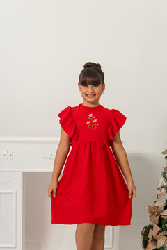 Vestido Cibele bordado na internet