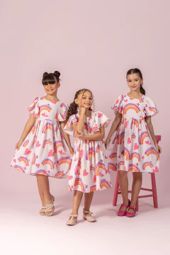 Vestido Duda arco iris - comprar online