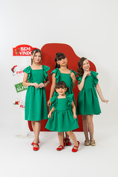 Vestido Gi verde na internet