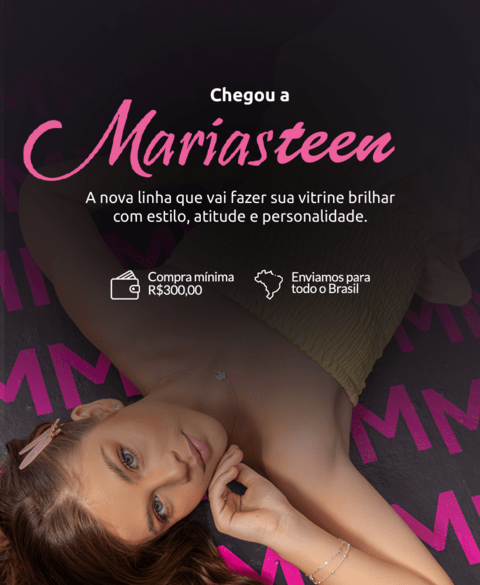 Imagem do banner rotativo Marias - MODA PARA MENINAS