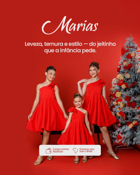 Imagem do banner rotativo Marias - MODA PARA MENINAS
