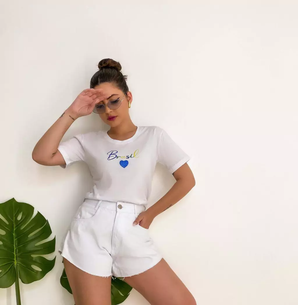 T-Shirt - Brasil Coração Azul