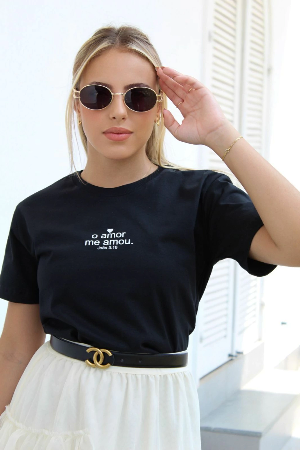 T-shirt Plus Size - O Amor me Amou G1/ G2