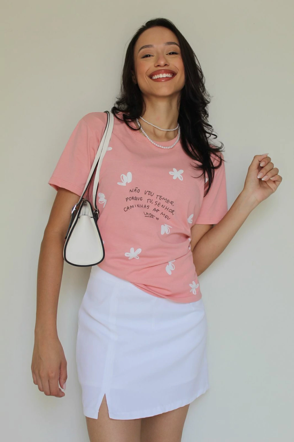 T-shirt - Tu, Senhor Caminha ao meu lado