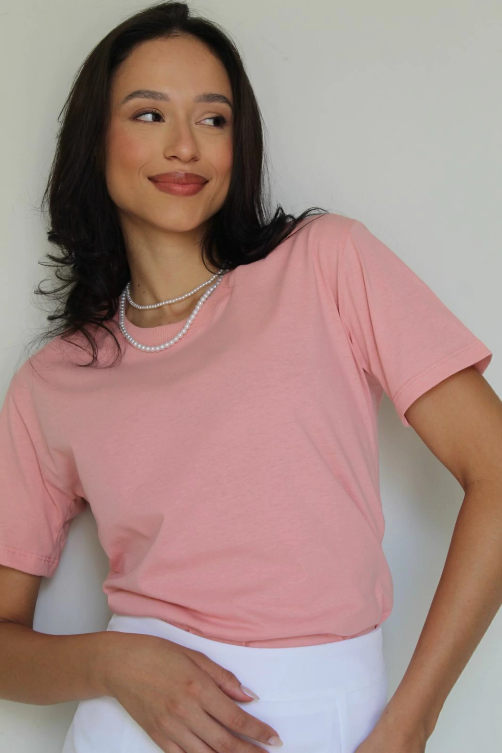 T-shirt - Basic Rosa Iorgute