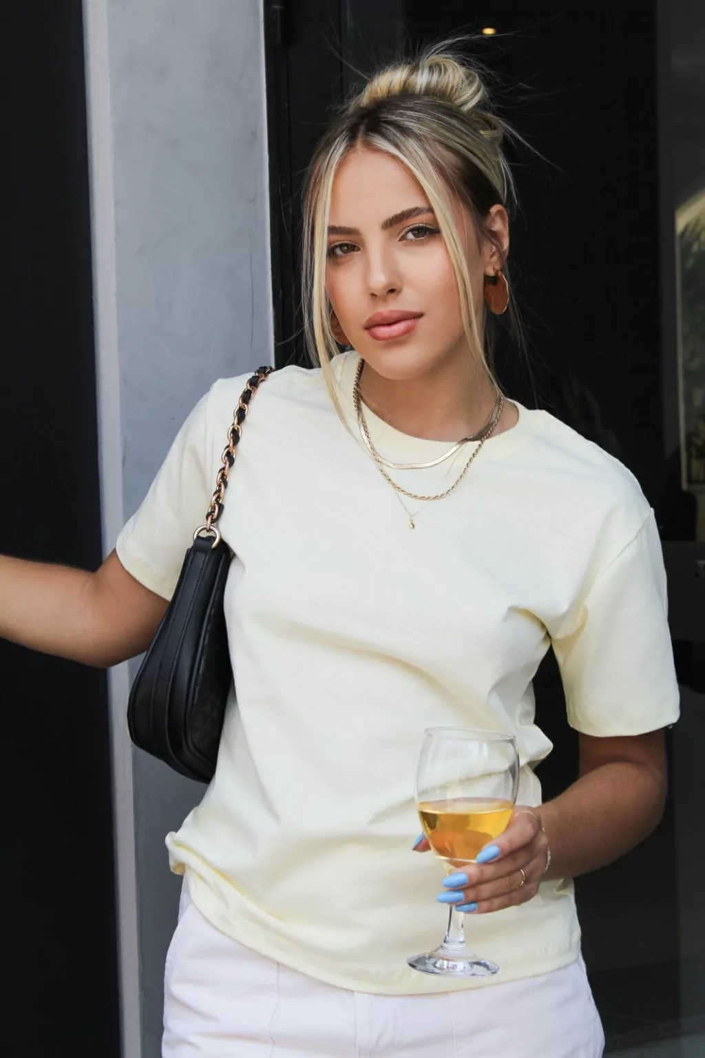 T-shirt Basic - Amarelo bebê
