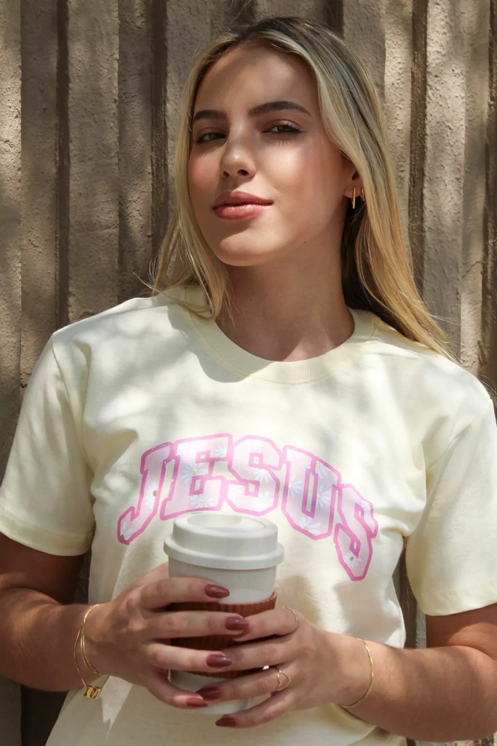 T-shirt - Jesus (c/ foil)