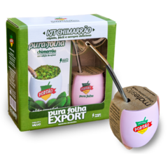 Caixa 4 Kit Chimarrão Pura Folha Export - Erva-Mate, Cuia Matesito e Bomba Bocal de Ouro - Rápido, Fácil e Sempre Delicioso - loja online