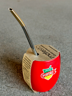 Caixa 4 Kit Chimarrão Pura Folha Export - Erva-Mate, Cuia Matesito e Bomba Bocal de Ouro - Rápido, Fácil e Sempre Delicioso