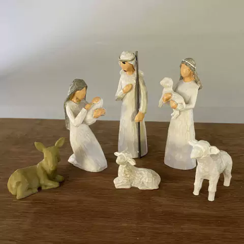 Presépio Estilizado 10 cm 6 Peças