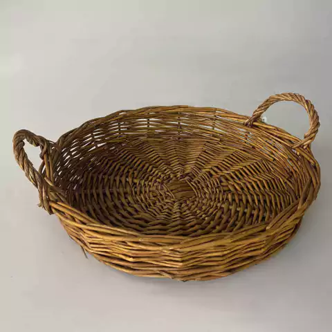 Cesta de Vime com Alça 35 cm