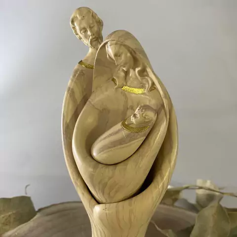 Imagem Sagrada Família Estilizada 19 cm