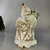 Papai Noel Branco e Dourado 30 cm - Sementes Sementes Atelier | Loja Presentes & Decoração | Botucatu - SP