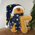 Gingerbread Biscoito de Natal Azul 22 cm - comprar online