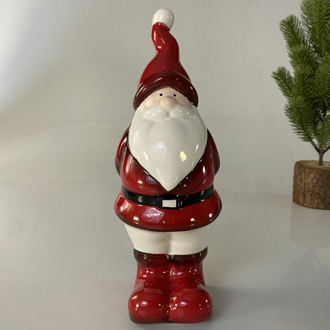 Papai Noel Porcelana 25 cm