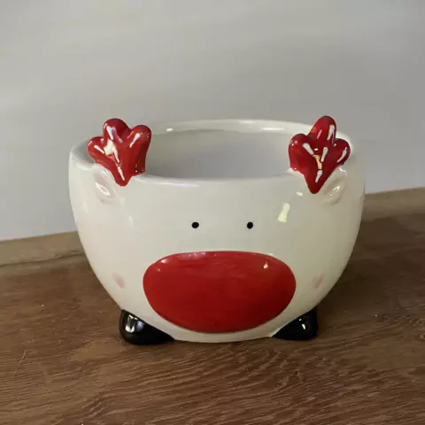 Decoração Natalina Rena Bowl