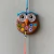 Pingente de Coruja Pequeno Colorido - comprar online