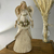 Anjo Branco Natalino 30 cm - comprar online