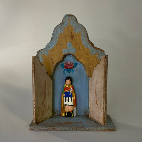 Capelinha Santo Expedito 10 cm