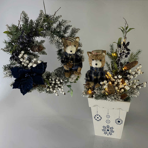 decoração-de-natal-azul