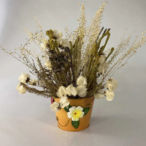 Arranjo Vaso de Ferro Pequeno